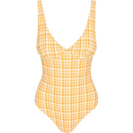 Rhythm - London Check Underwire One-Piece Swimsuit - Women's