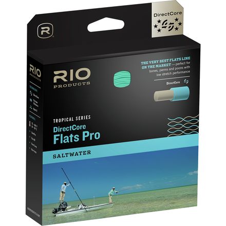 RIO - Directcore Flats Pro Fly Line - Gray/Sand/Kelp
