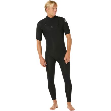 Rip Curl - Dawn Patrol Short-Sleeve Chest Zip 2/2 Wetsuit - Men's