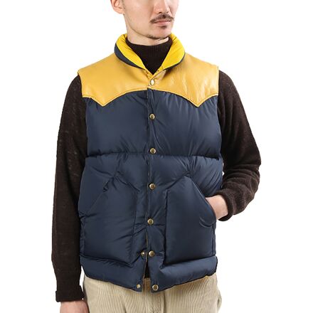 Rocky Mountain Featherbed - Down Vest - Men's - Navy