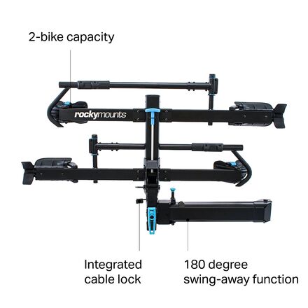 RockyMounts - BackStage Swing Away Platform Hitch Rack