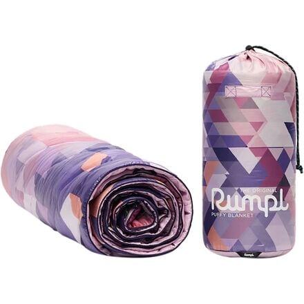 Rumpl - Original Puffy 1-Person Blanket - Geo Rose
