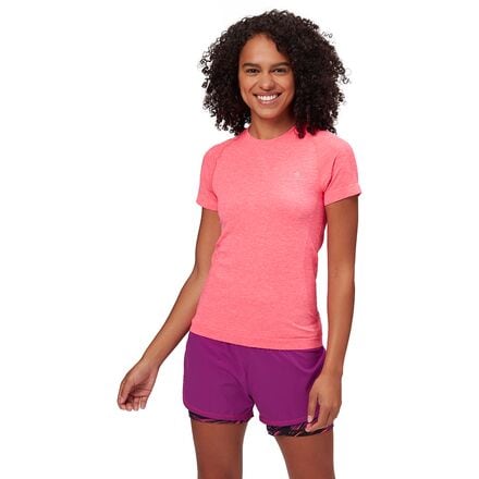Ron Hill - Infinity Marathon Short-Sleeve T-Shirt - Women's - Hot Pink Marl