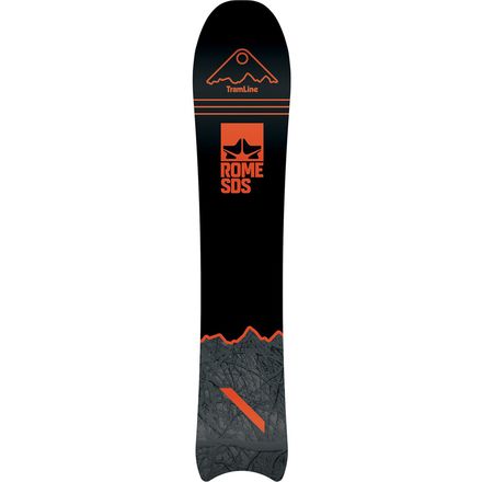 Rome - Pow Division Moon Tail Snowboard