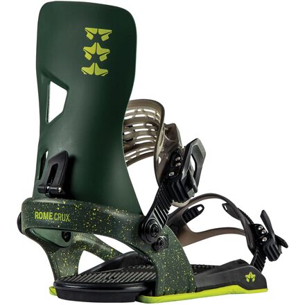 Rome - Crux Snowboard Binding - 2024 - Green