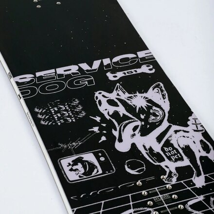 Rome - Service Dog Snowboard - 2026