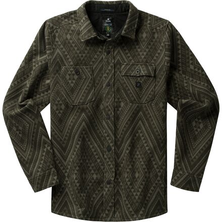 Roark - Andes Manawa Tapu Flannel Shirt - Men's - Dark Brown
