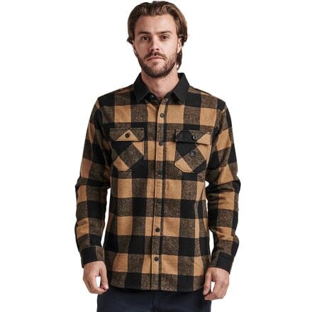 Roark - Nordsman Long-Sleeve Flannel Shirt - Men's - Dark Khaki