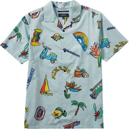 Roark - Hinano Gonzo Luau Shirt - Men's - Light Blue