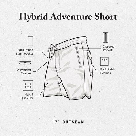 Roark - Layover Trail Short - Men's