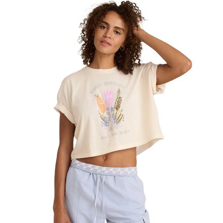 Nature Cropped Boxy Shirt - Women's