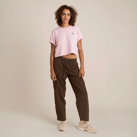 Roark - Sunburst Boxy Cropped T-Shirt - Women's