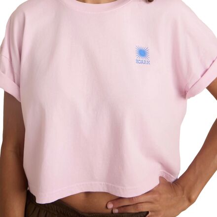Roark - Sunburst Boxy Cropped T-Shirt - Women's
