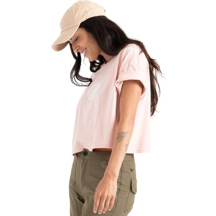 Roark - Striped Shell Cropped Boxy Top - Women's