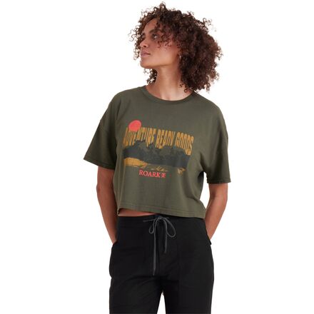 Arg Cropped Boxy T-Shirt - Women's