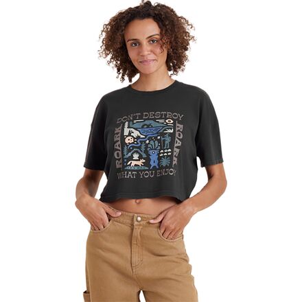 Enjoy Andes Cropped Boxy T-Shirt - Women's