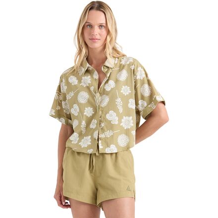 Bless Up Camp Shirt - Women's
