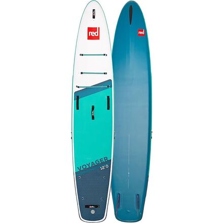 Red Paddle Co. - Voyager Inflatable Stand-Up Paddleboard - White/Blue