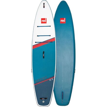 Red Paddle Co. - Sport Inflatable Stand-Up Paddleboard - 2023 - White/Blue