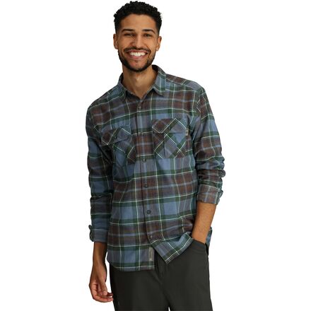 Lost Coast Flannel Long-Sleeve Shirt - Men's