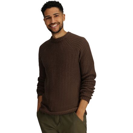 Royal Robbins - Westlands Crew Sweatshirt - Men's - French Roast