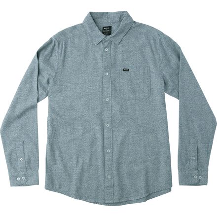 RVCA - Curren Static Long-Sleeve Button-Up Shirt - Men's