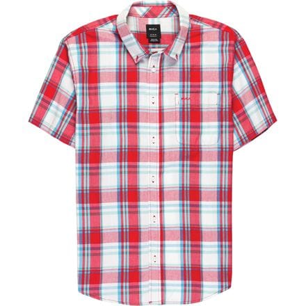 RVCA - Stanek Plaid Short-Sleeve Shirt - Men's