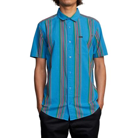 RVCA - El Rosario Stripe Short-Sleeve Shirt - Men's