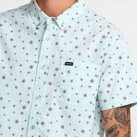 RVCA - That'll Do Print Short-Sleeve Shirt - Men's