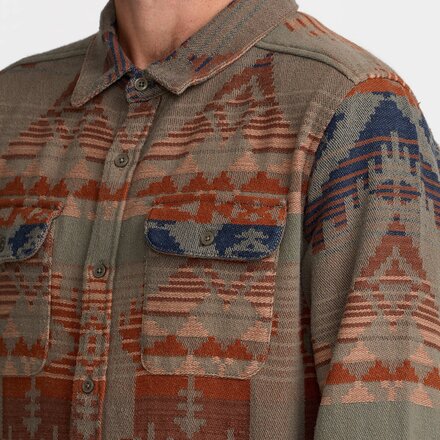 RVCA - Dayshift Blanket Long-Sleeve Flannel - Men's