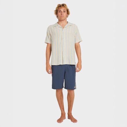 RVCA - Beat Stripe Short-Sleeve Shirt - Men's