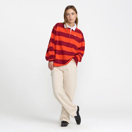 RVCA - Academy Long-Sleeve Rugby Shirt - Women's