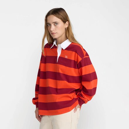 RVCA - Academy Long-Sleeve Rugby Shirt - Women's