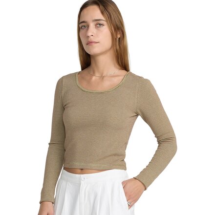 Jungle Ls Scoop Neck Shirt - Women's