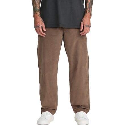 RVCA - Vacancy Cord Elastic Pant - Men's - Mushroom
