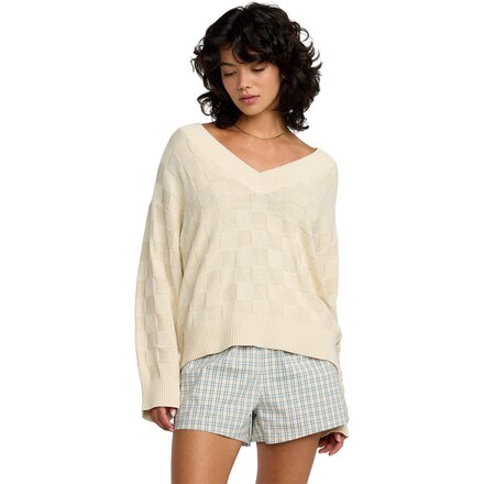 RVCA - Harmony V Neck Sweater - Women's