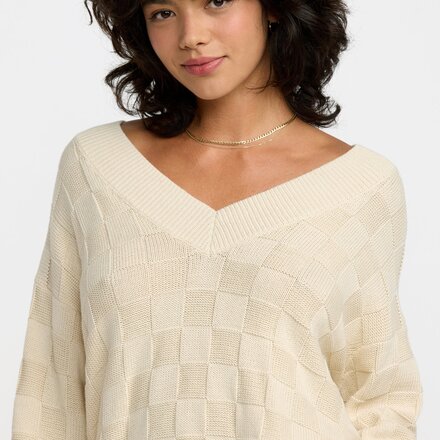 RVCA - Harmony V Neck Sweater - Women's