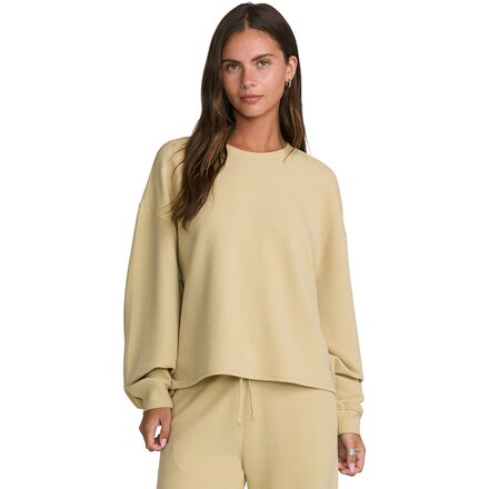 Glory Waffle Pullover Crew Top - Women's