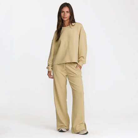 RVCA - Glory Waffle Pullover Crew Top - Women's