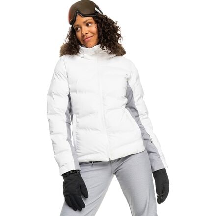 Roxy - Snowstorm Insulated Jacket - Women's - Bright White