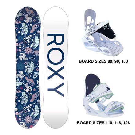 Roxy - Poppy Snowboard Package - 2024 - Kids'