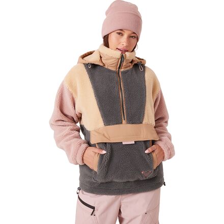 Rita 1/2-Zip Sherpa Anorak - Women's