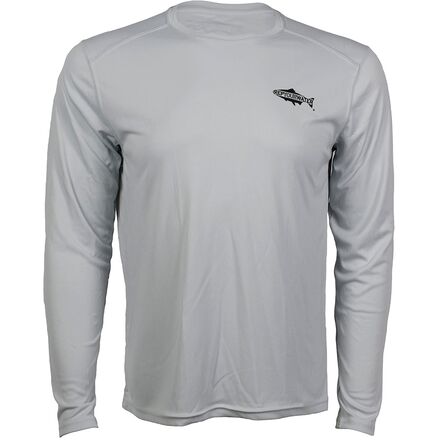 Rep Your Water - Brown Trout Compass Sun Shirt - Men's