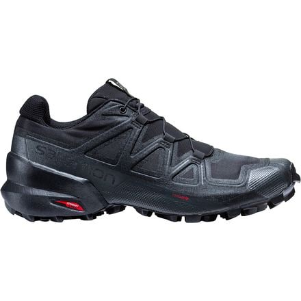 Salomon - Speedcross 5 Trail Running Shoe - Men's - Black/Black/Phantom