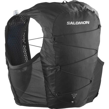Salomon - Active Skin 8L Set Vest - Black/Black