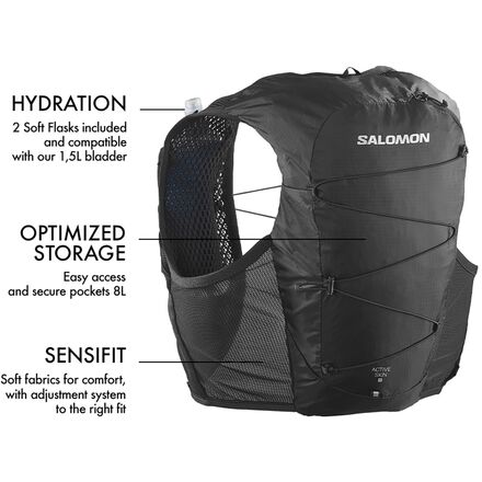 Salomon - Active Skin 8L Set Vest