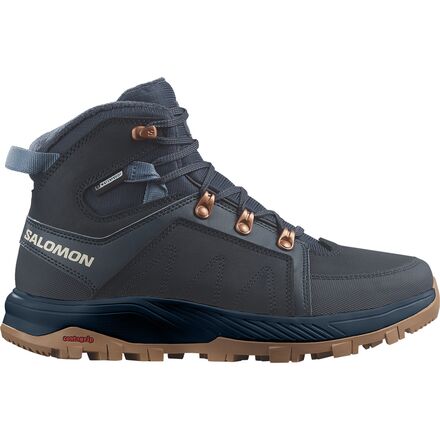 Salomon - Outchill Thinsulate Climasalomon Boot - Women's - Carbon/Carbon/Bering Sea