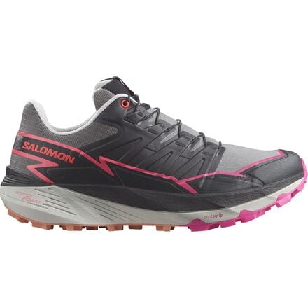 Salomon - Thundercross Trail Running Shoe - Women's - Plum Kitten/Black/Pink Glo