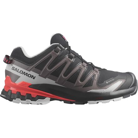 Salomon - XA Pro 3D V9 GORE-TEX Trail Running Shoe - Women's - Black/Pink Glo/Fiery Coral