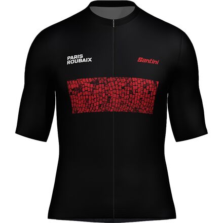 Santini - Paris-Roubaix Short-Sleeve Jersey - Men's - Nero